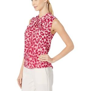 Kate Spade Panthera Animal Print Top Size 6